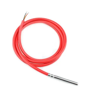 DS18B20 Waterproof Digital Probe Temperature Sensor Silicone Cable Thermometer - Picture 1 of 5