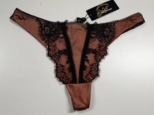 VON FOLLIES by DITA VON TESES G-String SAVOIR FAIRE, Gr. EU 40/L/14, black, NEU - Bild 1 von 6