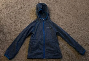 Columbia Jacket Boy's Blue Full Zip Lightweight Kids Youth Size XS 6/7 - Picture 1 of 10