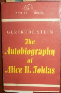 Gertrude Stein; The Autobiography Of Alice B. Toklas (1947 Zephyr Ed PB/DJ) - Picture 1 of 4