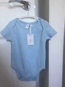 Baby Boys Designer Junior J Shortie Romper Sun Suit Blue 9-12 Months BNWT - Picture 1 of 5