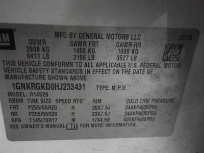 Brazo de control inferior delantero derecho Chevrolet Traverse 2009-2017 tracción delantera 72998 340 Foto 1 de 4