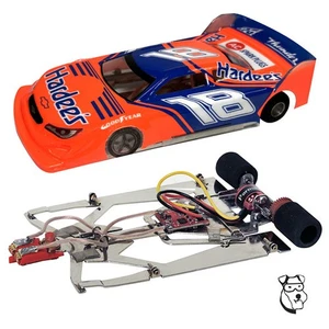 #383P - 1/24 GEMINI Coche Ranura RTR 3000Kv Motor PARMA - HARDEE'S #18 - Imagen 1 de 2