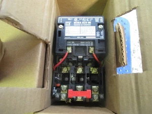 NUEVO ARRANCADOR MAGNÉTICO CUADRADO D AC NEMA TALLA 00 600V SER A SA0 12 - Imagen 1 de 5