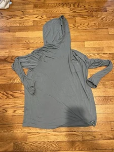 Free Fly Pullover Mens Large Blue Golf Performance Hybrid Stretch Hoodie Pocket - Picture 1 of 10