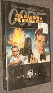 The Man with Golden Gun 1974 DVD Roger Moore Christopher Lee Britt Ekland NEW - Picture 1 of 2