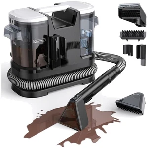 Polsterreiniger Nasssauger Teppichreiniger Fleckenreiniger 2-in-1 Schwarz-weiß - Bild 1 von 2