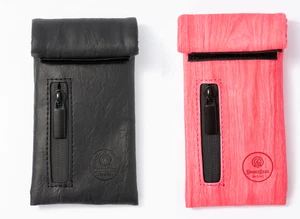 Stasheeze Smell Proof Bag 22x9cm Bag Case Water Proof Leather Storage UK Pouch - Picture 1 of 19