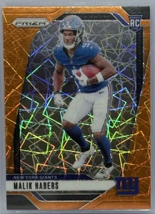 Malik Nabers - 2024 Panini Prizm Lazer Prizm #370 (RC) GIANTS - Bild 1 von 2