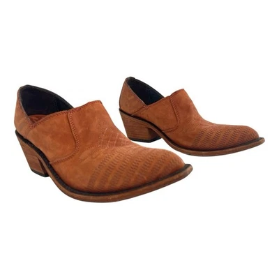 Botines Liberty negros para mujer talla 7 marrón punta occidental Res Vegas Foto 1 de 4