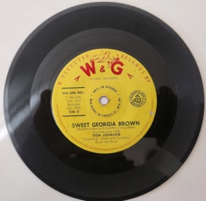 DON JOHNSON - FIVE FOOT TWO EYES OF BLUE - 7" 45 VINYL - Picture 1 of 1