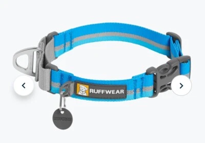 "Collar para perro Ruffwear Web Reaction azul anochecer 20-23"" nuevo sin etiquetas" Foto 1 de 4