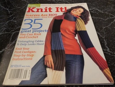 DV15 BETTER HOMES & GARDENS 2002, KNIT IT! MAGAZINE - Image 1 of 4