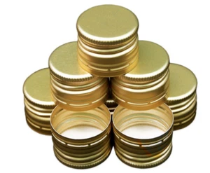 Metal Screw Caps for Glass Bottles - Twist-On Lids 28mm, Home Brew - Picture 1 of 4