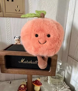 Jelly Cat Peach Fuzzy Peach New with tags 12cm - Picture 1 of 11