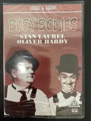 Laurel & Hardy Busy Bodies (DVD) - Image 1 of 3