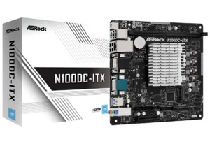 ASRock N100DC ITX Mainboard Intel Quad-Core N100 Onboard CPU Mini-ITX DDR4 NEU - Bild 1 von 1