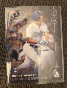 2016 Topps Now Topps Online Exclusive /1900 Corey Seager #123 Rookie RC - Bild 1 von 2