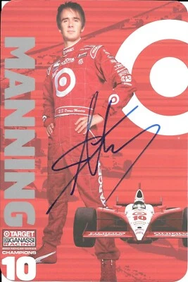 Darren Manning SIGNED / Autographed   Indy Car Chip Ganassi racing - Image 1 of 2