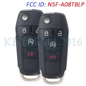 2 N5F-A08TBLP Remote Key Fob for Ford F250 F350 F450 F550 F-650 F-750 164-R8337 - Picture 1 of 5