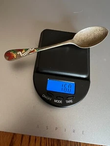 Canada Souvenir Spoon Sterling Silver Maple Leaf BMCo 4 3/4" Lake Louise - Picture 1 of 9