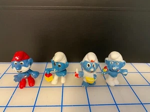 smurfs Kinder surprise Peyo set of 4 - Picture 1 of 1
