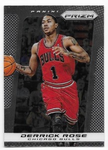 DERRICK ROSE 2013-14 Panini PRIZM #96 Chicago Bulls