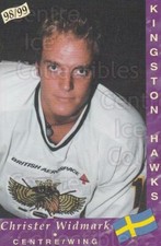 1998-99 UK British Elite Kingston Hawks #9 Christer Widmark