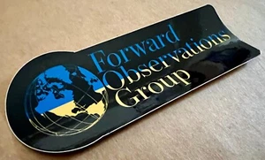 FOG Forward Observations Ukraine Corporate Logo Sticker - Picture 1 of 1