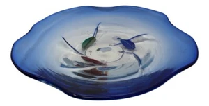 Murano Glass Fish Platter Centerpiece by Pino Signoretto - Picture 1 of 6