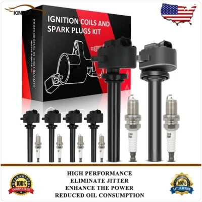 Kit de 6 bobinas de encendido y 6 bujías para Isuzu Rodeo Sport 2001 2002 2003 3,2 L Foto 1 de 4