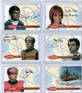Captain Scarlet - Boceto de autógrafo e selección de placas de impresión imparable - Imagen 1 de 26