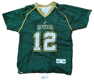 UPWARD Youth Boys Size M Green ๐ Yellow ๐ Reversible Football Jersey - Picture 1 of 5