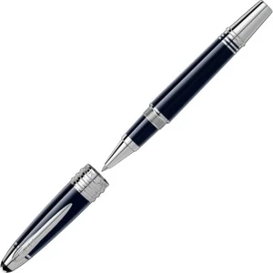 Montblanc John F Kennedy JFK S.E. Blue Silver Rollerball Pen 111047 / 132090 - Picture 1 of 6