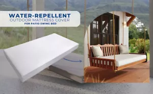 6 Zoll Dicke ROHRVERKLEIDUNG Outdoor Tagesbett Matratze Spannbetttuch nur Schutzbezug - Bild 1 von 60