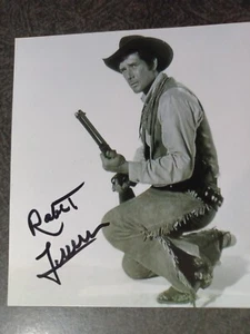 ROBERT FULLER Authentic Hand Signed Autograph 4X4 Photo -WESTERN ACTOR - Picture 1 of 2