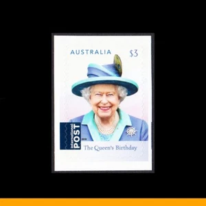 2019 Queens Birthday $3 Peel & Stick Stamp MUH - Bild 1 von 1
