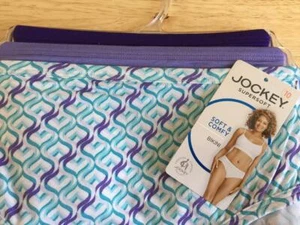 JOCKEY Panties Women Underwear Supersoft ~ BIKINI ~ Style 2070 ~ Sz 10 - Picture 1 of 1