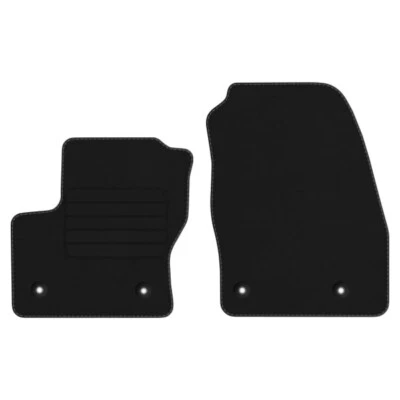 Tappetini in velluto per Ford C-Max II anno 2015 - 2019 NUOVI tappetini auto ANTERIORI BASIC - Immagine 1 di 4