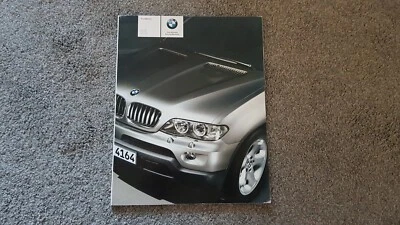 BMW X5 ПРОДАЖИ БРОШЮРЫ 2003- - Изображение 1 из 4