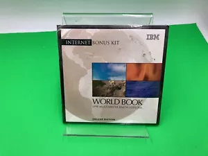 IBM WORLD BOOK 1998 MULTIMEDIA ENCYCLOPEDIA DELUXE EDITION Internet Bonus C2 - Picture 1 of 2
