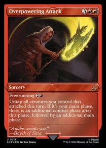 Overpowering Attack lámina grabada #218 | ACR Assassin's Creed | Magic The Gathering - Imagen 1 de 1