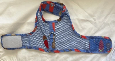 Arnés de malla azul fresco para perros Doggie Design - pequeño Foto 1 de 4
