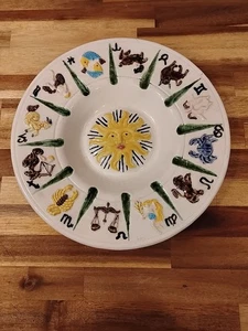 Vintage Retro 70’s Astrological Zodiac Keramik Teller - Bild 1 von 8