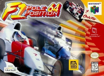 F1 Pole Position 64 (Nintendo N64) Cleaned / Tested / Authentic! - Image 1 of 2