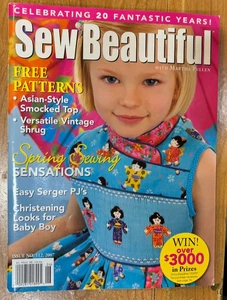 Sew Beautiful Magazine Issue 112 w/pullout pattern - Picture 1 of 2