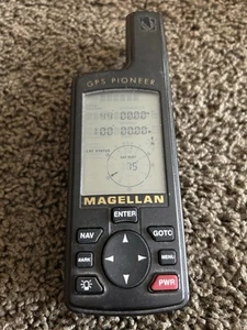 Vintage Magellan GPS Pioneer Handheld Satellite Navigator Tested VG Condition - Picture 1 of 4