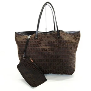 Fendi Hand Bag Brown Nylon 4050841 - Photo 1/11