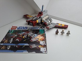 LEGO Star Wars Republic Attack Shuttle 8019, 100% complete with BA
