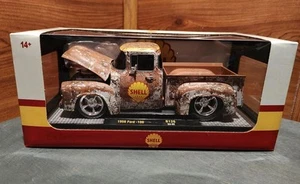 Ford F-100 1956 camioneta M2 Shell fundido a presión 1:24 - Imagen 1 de 18